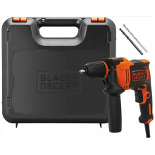 Black & Decker BEH550K-QS Ütvefúrógép (17Nm/550W) koffer