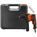 Black & Decker BEH550K-QS Ütvefúrógép (17Nm/550W) koffer