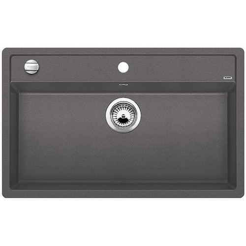 BLANCO DALAGO 8-F szilgránit mosogató dugókiemelővel, kőszürke 518853