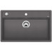 BLANCO DALAGO 8-F szilgránit mosogató dugókiemelővel, kőszürke 518853