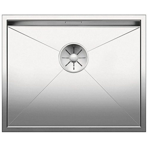 BLANCO ZEROX 500-U InFino rozsdamentes mosogató, selyemfényű 521589