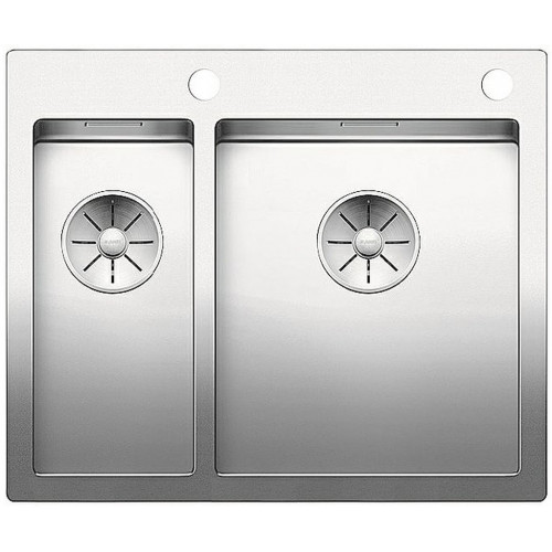 BLANCO CLARON 340/180-IF/A InFino rozsdamentes mosogató dugókiemelővel, selyemfényű 521647