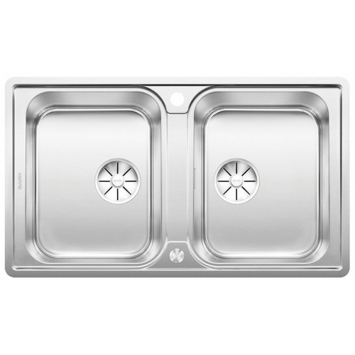 BLANCO CLASSIMO 8 IF InFino rozsdamentes mosogató dugókiemelővel, szálcsiszolt 525331