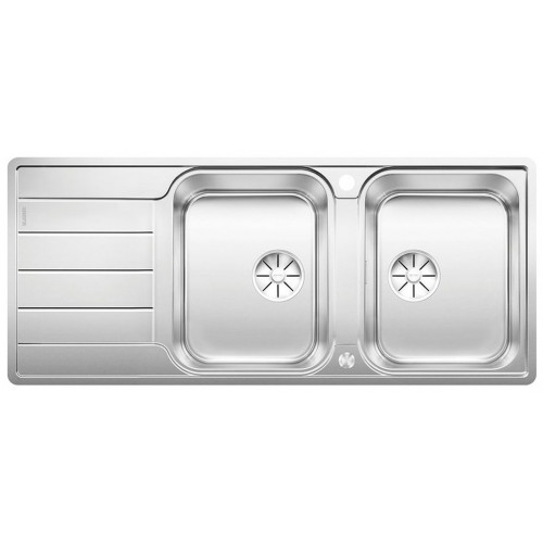 BLANCO CLASSIMO 8 S-IF InFino rozsdamentes mosogató dugókiemelővel, szálcsiszolt 525332