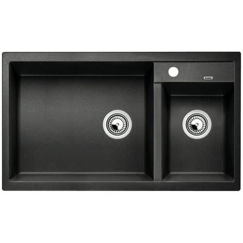 BLANCO METRA 9 szilgránit mosogató, fekete 525936