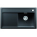 BLANCO ZENAR 45 S-F InFino szilgránit mosogató dugókiemelővel,vágódeszkával, fekete 526042