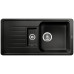 BLANCO FAVOS 6 S Silgranit mosogató, fekete 526080