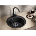 BLANCO RIONA 45 szilgránit mosogató, fekete 526095