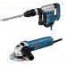 BOSCH GSH 5 CE vésőkalapács SDS-max-szal + GWS 850 C sarokcsiszoló 0615990H30