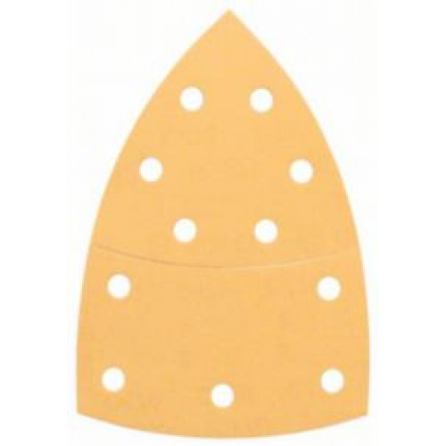 BOSCH C470 csiszolólap készlet, 102 x 62,93 mm, P80, 10 db 2608607403