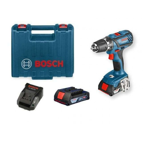 BOSCH GSB 18-2-LI Plus Professional akkus ütvefúró-csavarozógép kofferben , 06019E7120