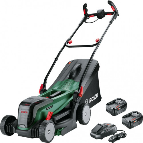 KIÁRUSÍTÁS BOSCH UniversalRotak 2x18V-37-550 2x4,0Ah Akkus fűnyíró 06008B9E00 KICSOMAGOLT