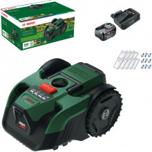 BOSCH VISIMOW18V-200 Akku robotfűnyíró, 1x 5,0Ah, pót kések 06008E1102