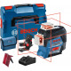 BOSCH GLL 3-80 C PROFESSIONAL Vonallézer + BM 1, L-Boxx (12V/1x2,0Ah) 0601063R02