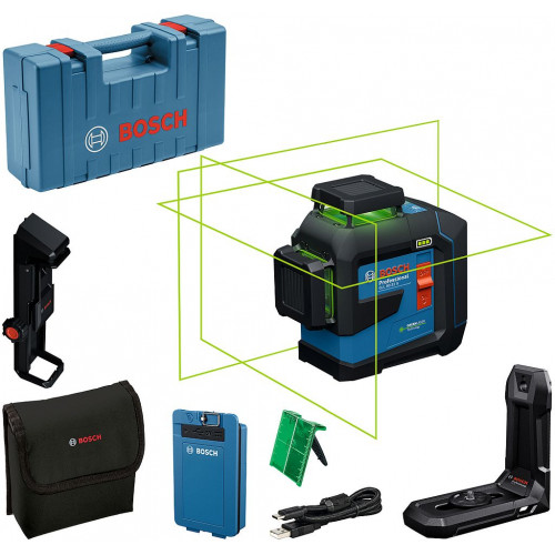 BOSCH GLL 80-33 G PROFESSIONAL Vonallézer, Szerszámkoffer 0601065501