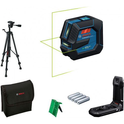 BOSCH GLL 20-22 G PROFESSIONAL Vonallézer + állvány BT 150 0601065601
