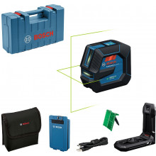 BOSCH GLL 20-22 G PROFESSIONAL Vonallézer, BA 3.7V 3.0Ah, Szerszámkoffer 0601065602
