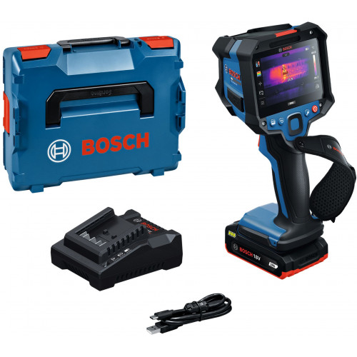BOSCH GTC18V-600-16C PROFESSIONAL Hőkamera, 1x18V/2,0Ah, L-BOXX 0601083700 BOSCH GTC18V-600-16C PROFESSIONAL Hőkamera, 1x18V/2,0Ah, L-BOXX 0601083700