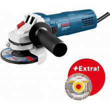 BOSCH GWS 750-125 PROFESSIONAL Sarokcsiszoló + gyémánttárcsa 060139400D