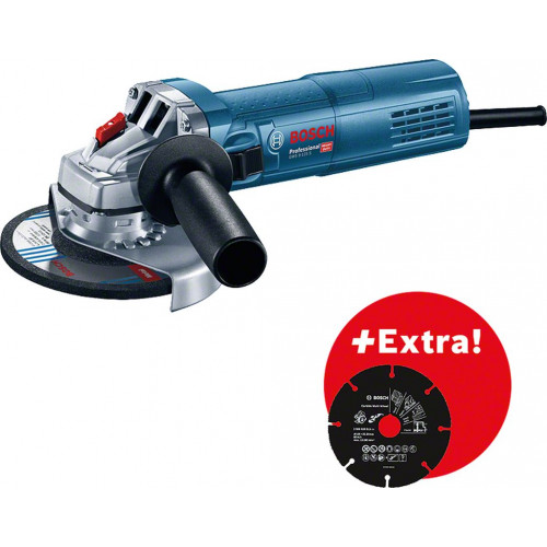 BOSCH GWS 9-125 S sarokcsiszoló + Keményfém Multiwheel vágótárcsa 0601396123