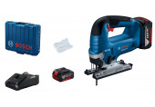 BOSCH GST 185-LI Akkus szúrófűrészek, 2x 4,0 Ah, GAL 18V-40, Szerszámkoffer 06015B3024