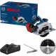 BOSCH GKS 185-LI PROFESSIONAL Akkus körfűrész (18V/1x5,0Ah) 06016C1223