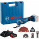 BOSCH GOP 185-LI Multi-Cutter vágószerszám, 1x18V 4.0Ah, GAL18V-20, bőrönd 06018G2021