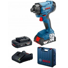 BOSCH GDR 180-LI PROFESSIONAL Akkus ütvefúró-csavarozó (18V/2x2,0Ah) koffer 06019G5123