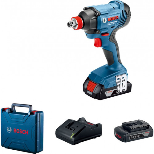 BOSCH GDX 180-Li PROFESSIONAL Akkus ütvecsavarozó (18V/2x2,0Ah) koffer 06019G5223