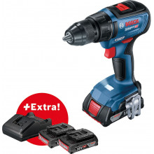 BOSCH GSR 18V-50 PROFESSIONAL Akkus fúró-csavarozó (18V/3x2,0Ah) koffer 06019H5005