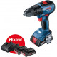 BOSCH GSR 18V-50 PROFESSIONAL Akkus fúró-csavarozó (18V/3x2,0Ah) koffer 06019H5005