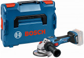 BOSCH GWS 18V-15 SC PROFESSIONAL Akkus sarokcsiszoló (akku,töltő nélkül) L-BOXX 06019H6100