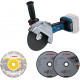 BOSCH GWS 18V-180 P PROFESSIONAL Akkus sarokcsiszoló (18V/akku és töltő nélkül) 06019H6L01