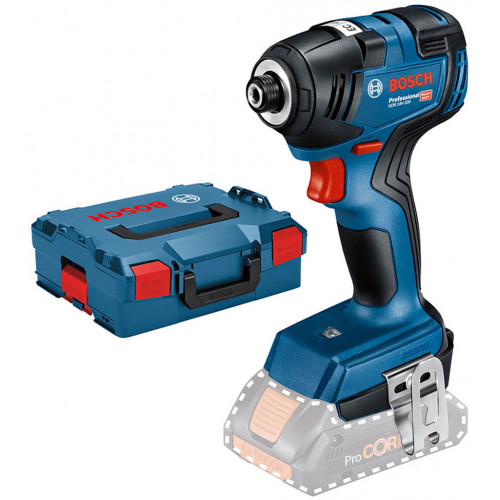 BOSCH GDR 18V-200 Akkus ütvefúró-csavarozó (18V/akku és töltő nélkül) L-BOXX 06019J2106