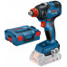 BOSCH GDX 18V-200 PROFESSIONAL Akkus ütvecsavarozó (akku, töltő nélkül) L-BOXX 06019J2205