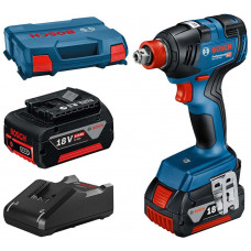 BOSCH GDX 18V-200 PROFESSIONAL Akkus ütvecsavarozó (18V/2x4,0Ah) koffer 06019J2206