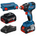 BOSCH GDX 18V-200 PROFESSIONAL Akkus ütvecsavarozó (18V/2x4,0Ah) koffer 06019J2206