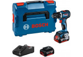 BOSCH GSR 18V-90 C Akkus fúrócsavarozó, L-BOXX, GAL 18V-40, 2x Aku 5.0Ah 06019K6006