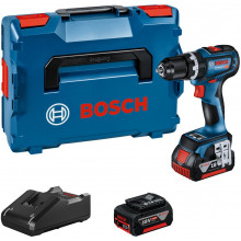 BOSCH GSB 18V-90 C Akkus ütvefúró-csavarozógép, 2x 4.0Ah, L-BOXX 06019K6104