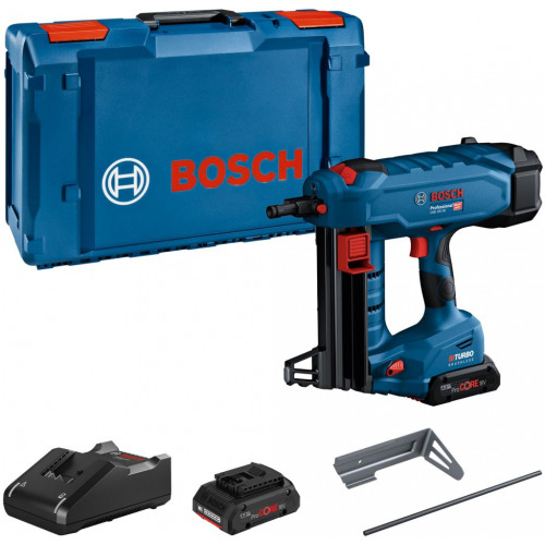 BOSCH GNB 18V-38 PROFESSIONAL Akkus szögbelövő betonba, 2x 4,0 Ah 06019L7002