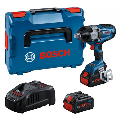 BOSCH GDS 18V-1600 HC PROFESSIONAL Akku ütvecsavarozó, L-BOXX, 2x 8,0 Ah 06019M1002