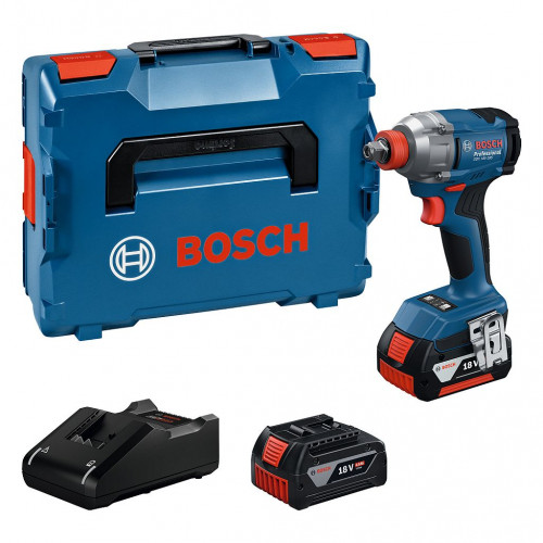 BOSCH GDX 18V-285 PROFESSIONAL Akkus ütvecsavarozó, 2x GBA 4.0Ah, L-BOXX 06019N2102