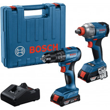 BOSCH GDX 18V-285 + GSB 185-LI + 2x2,0AH + GAL 18V-20 + tok PROFESSIONAL 06019N2124
