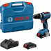 BOSCH GSB 18V-65 PROFESSIONAL Akkus ütvefúró/-csavarozók, 2x 2.0Ah, L-Case 06019N3100