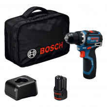 BOSCH GSR 12V-32 PROFESSIONAL Akkus fúrócsavarozó, 2x 2.0Ah, Szerszámos táska 06019N7003