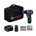 BOSCH GSR 12V-32 PROFESSIONAL Fúrócsavarozó, 2x 2.0Ah,táska, 24 Db AC 06019N7006