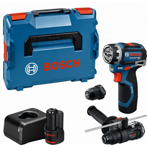 BOSCH GSR 12V-32 FC PROFESSIONAL Akkumulátoros csavarozó, 2× 2,0 Ah, L-Boxx 06019N7104