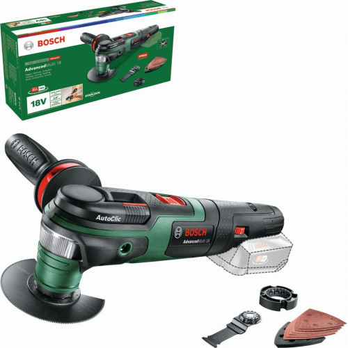BOSCH AdvancedMulti 18 Akkus multifunkcionális gép (18V/akku és töltő nélkül) 0603104000