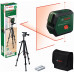 BOSCH UniversalLevel 2 UNI Keresztvonalas szintezőlézer függélyező funkcióval 0603663F01