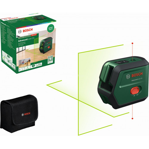 BOSCH AdvancedLevel 2G UNI Keresztvonalas szintezőlézer 0603663G00
